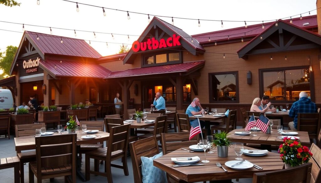 outback steakhouse hours labor day