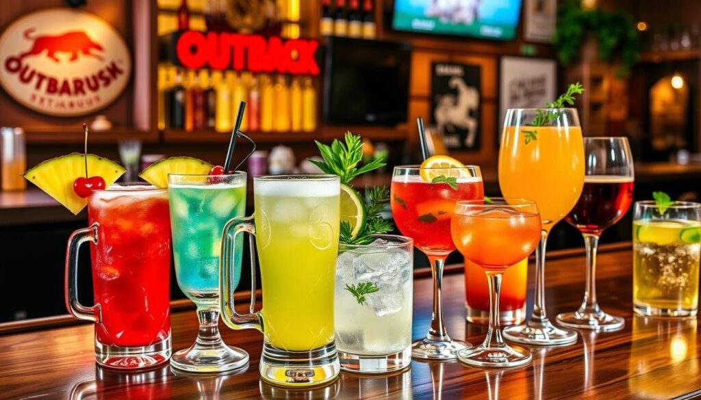 Outback Steakhouse drinks