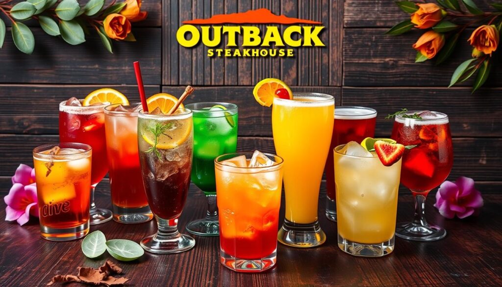 outback steakhouse drink menu