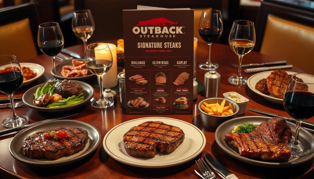 outback steakhouse menu