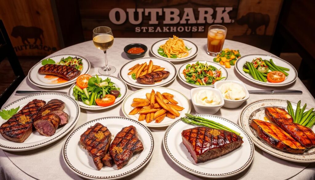 outback steakhouse menu